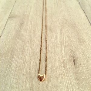 Gold Heart Necklace